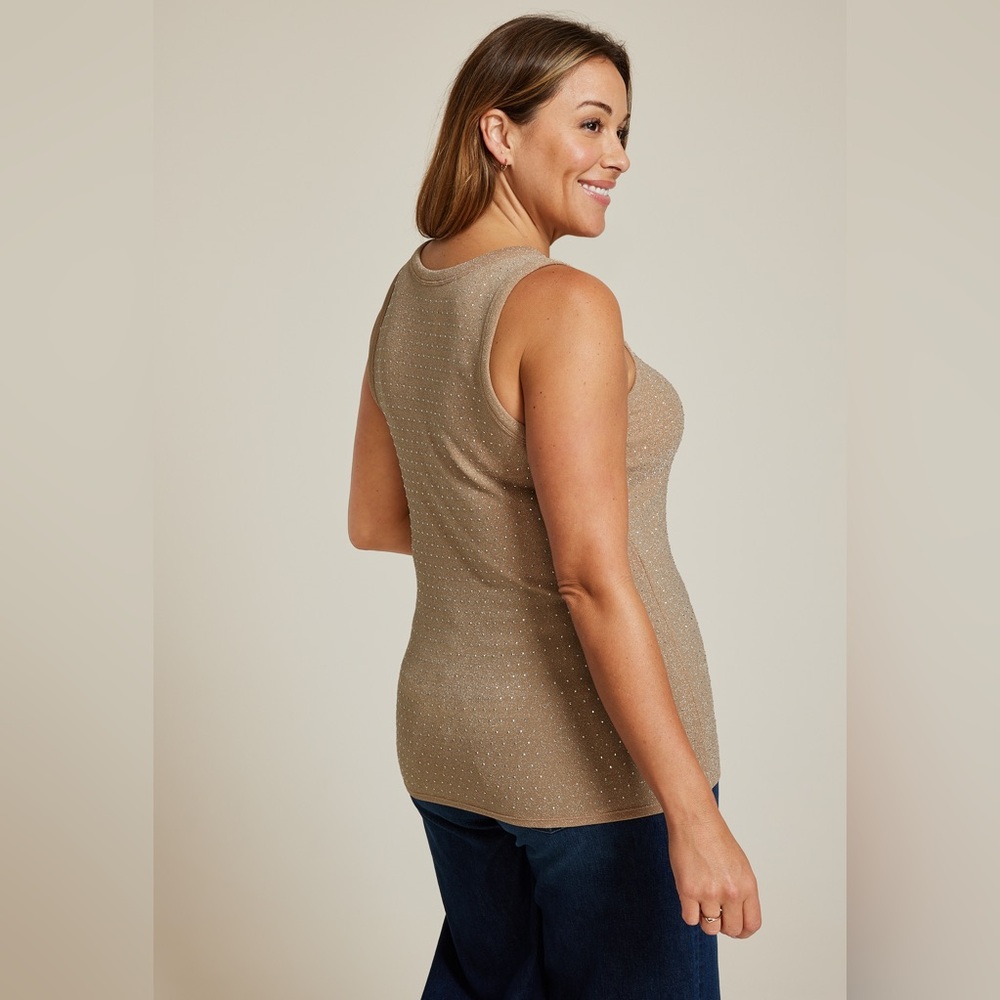 Maurice’s Plus Size Rhinestone Embellished Tank
Top - Picture 2 of 10